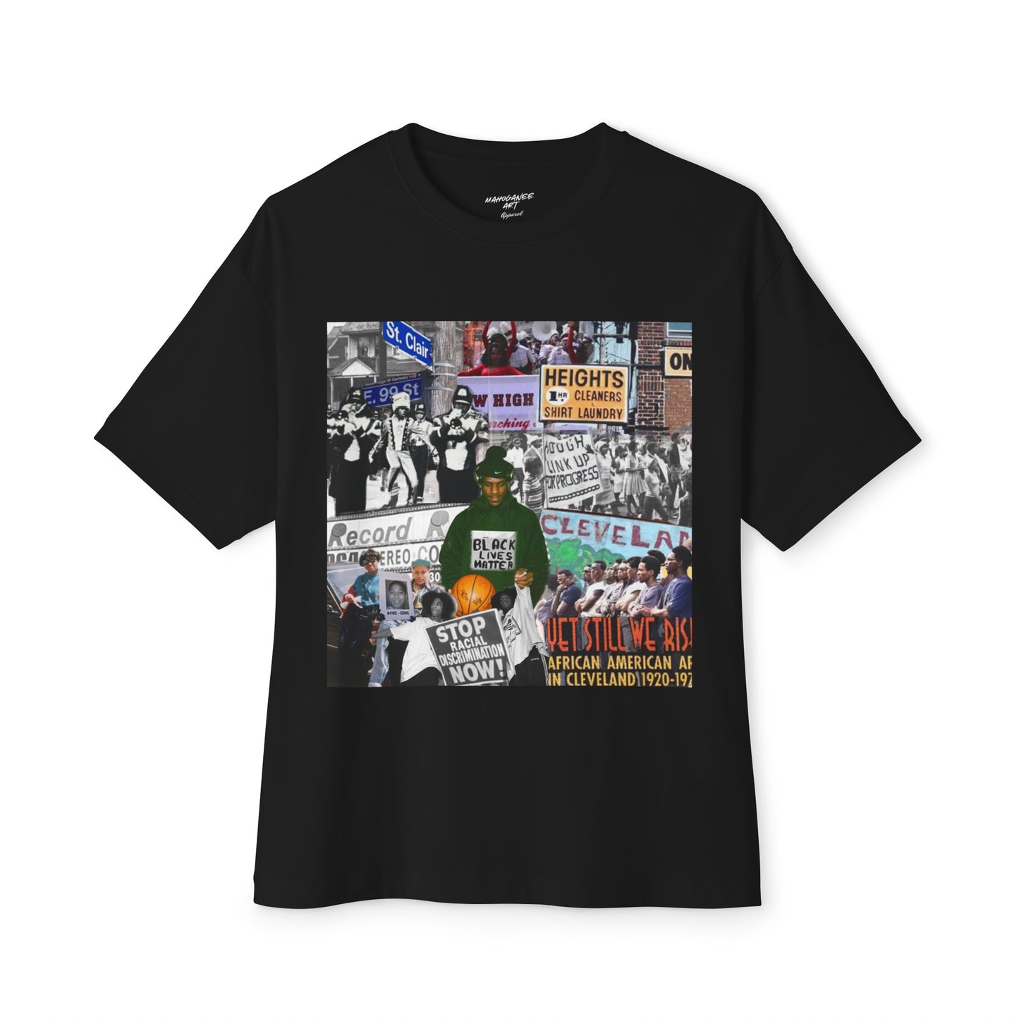 Unisex Oversized Cleveland Graphic Tee