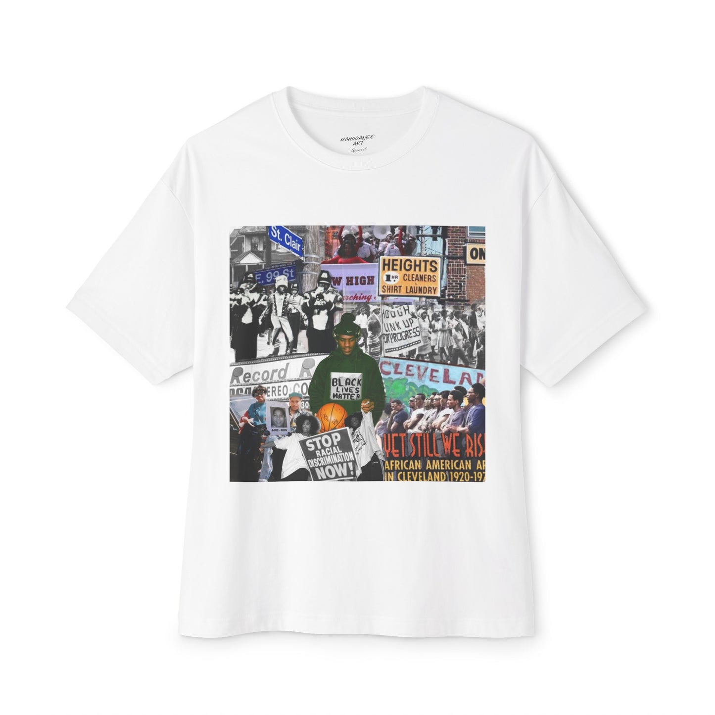 Unisex Oversized Cleveland Graphic Tee
