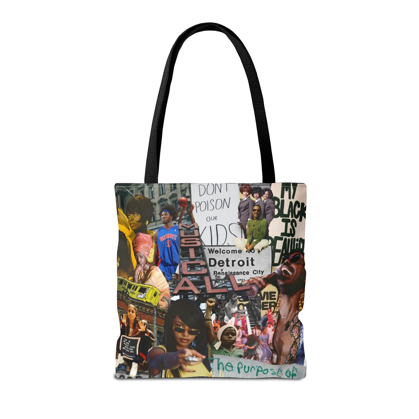 Michigan Vintage Tote Bag
