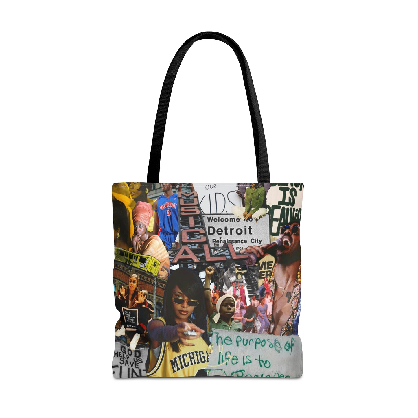 Michigan Vintage Tote Bag