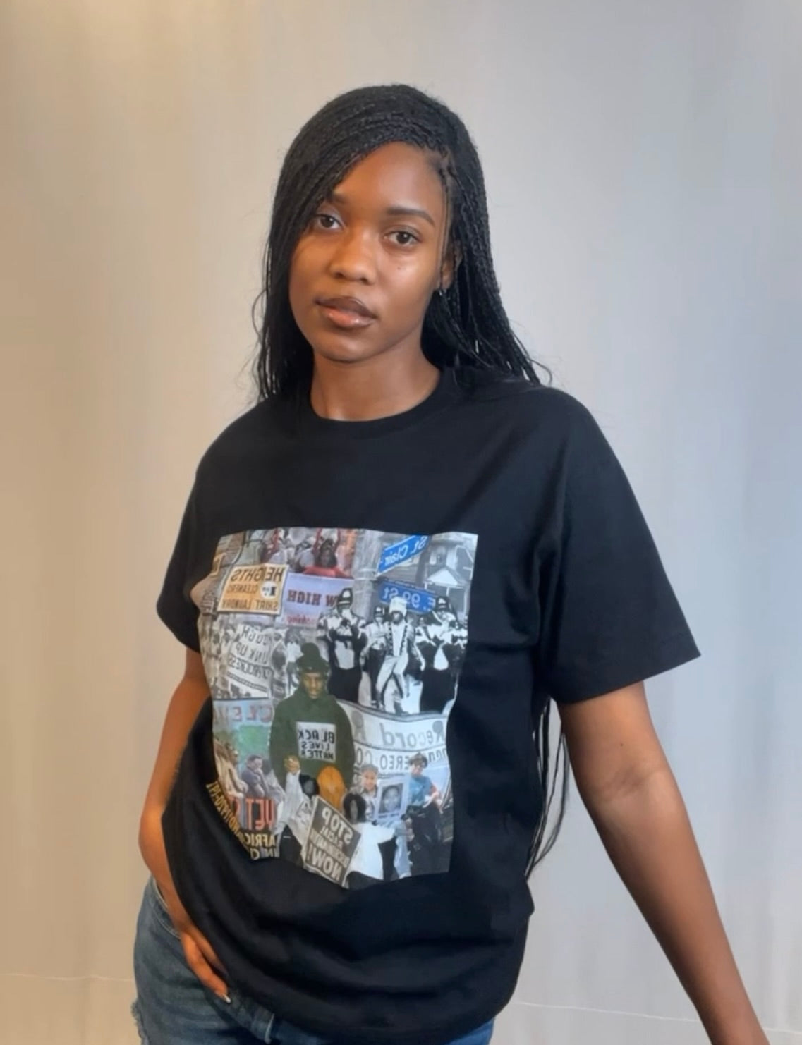 Unisex Oversized Cleveland Graphic Tee
