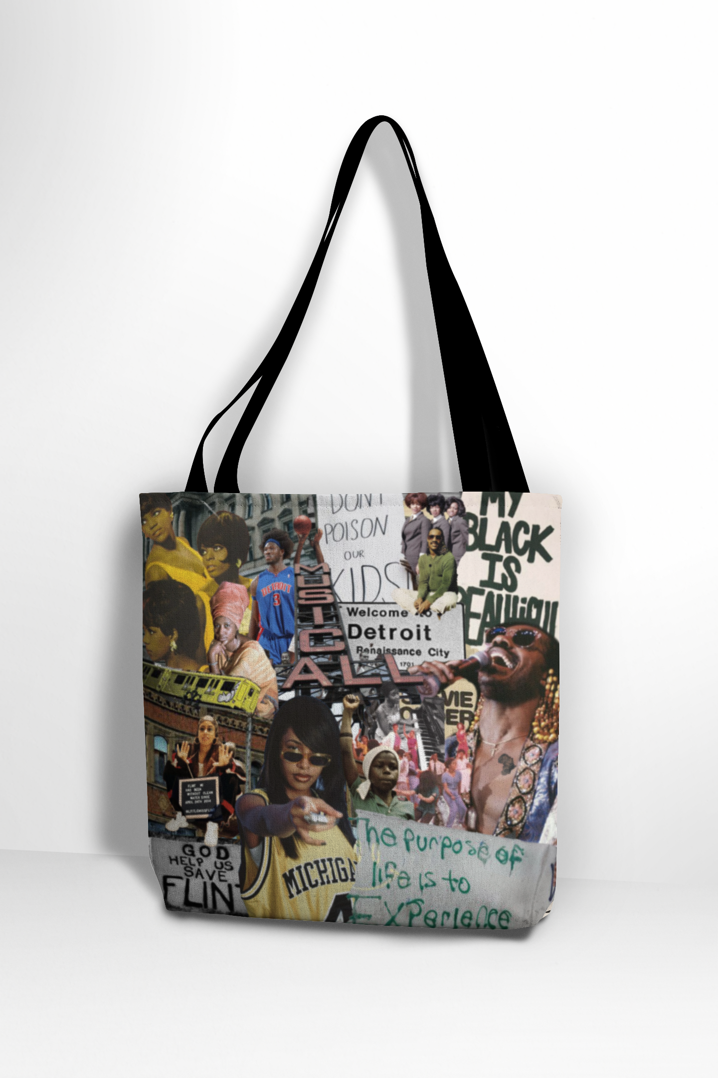Michigan Vintage Tote Bag