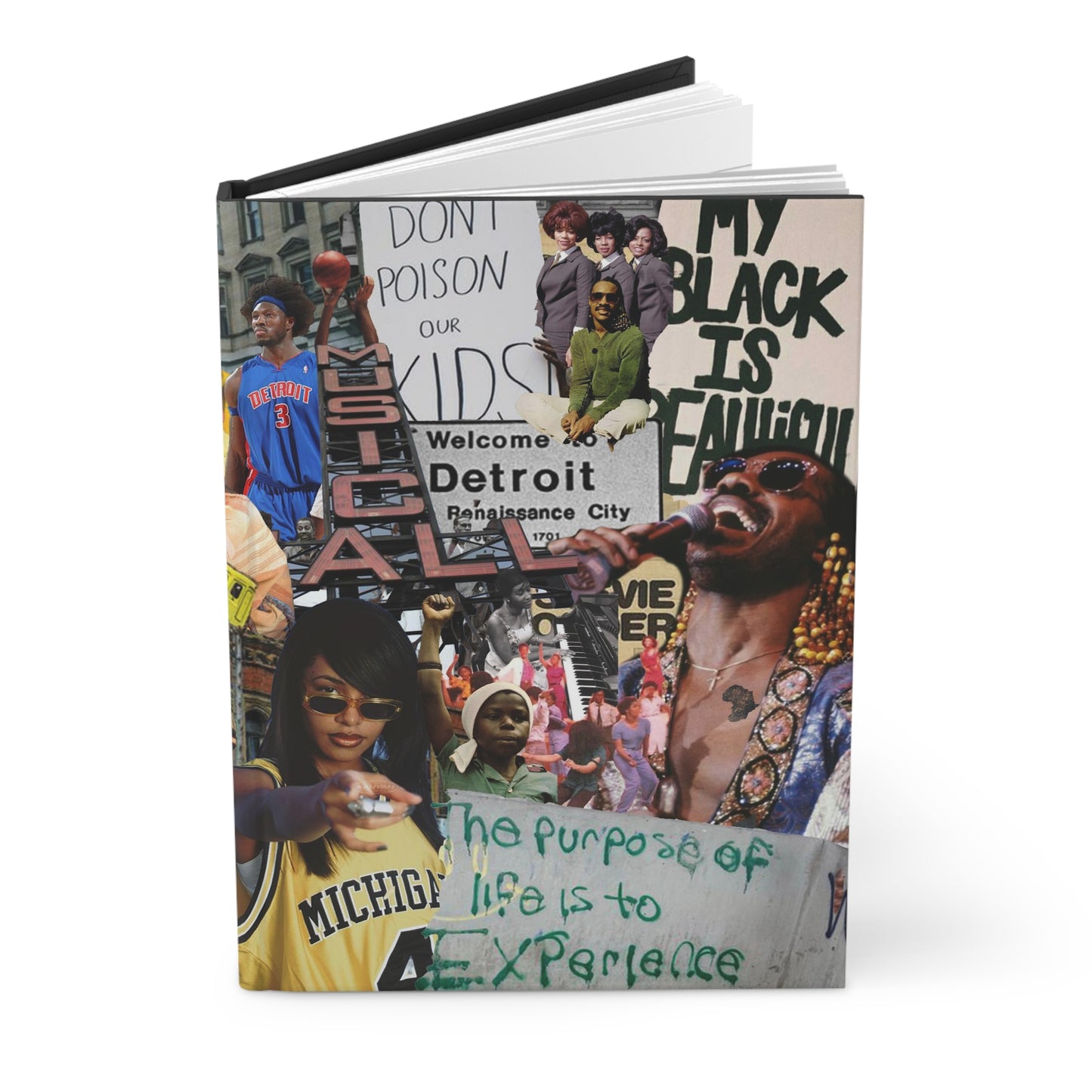 Michigan Vintage Hardcover Journal