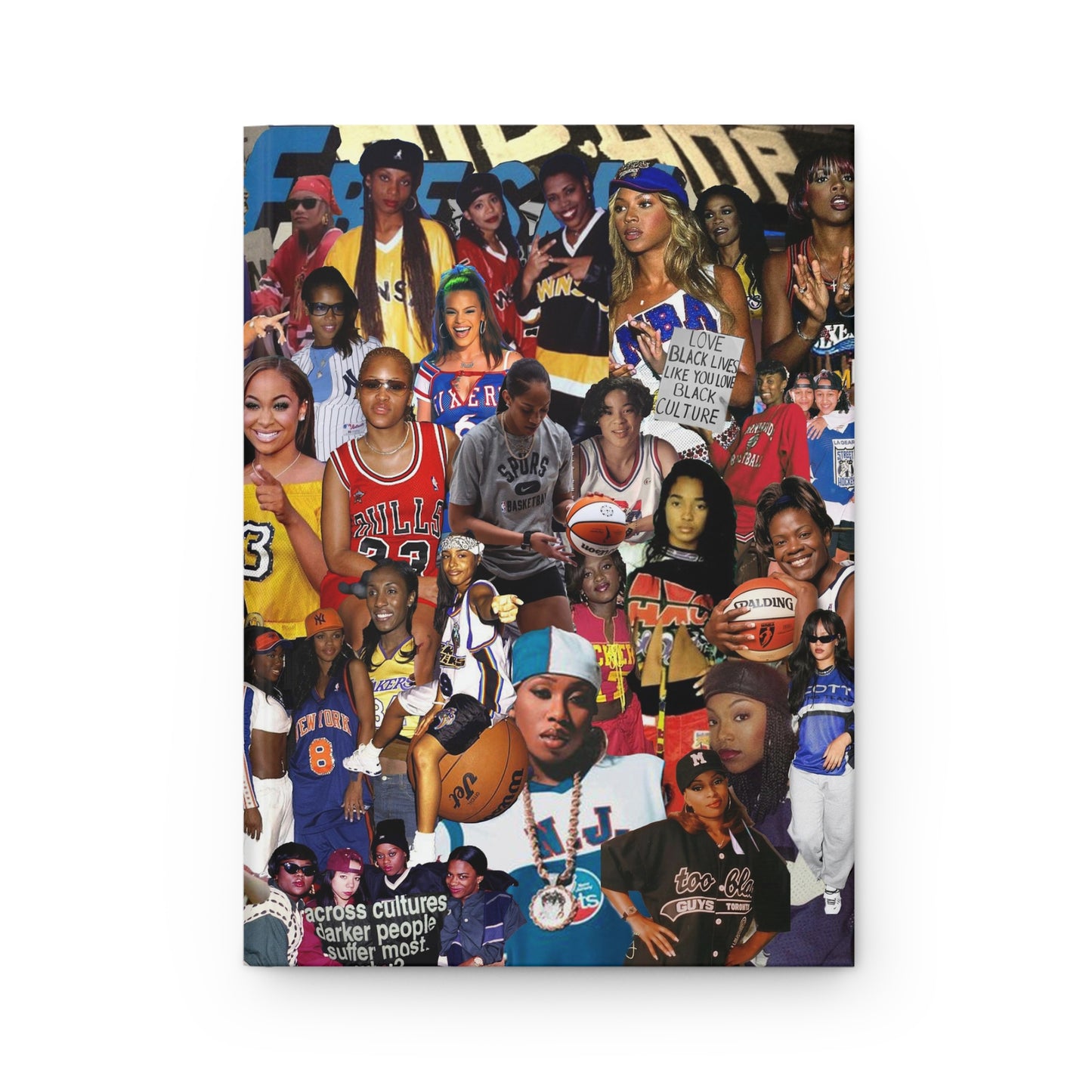 Y2K Jersey Fashion Hardcover Journal
