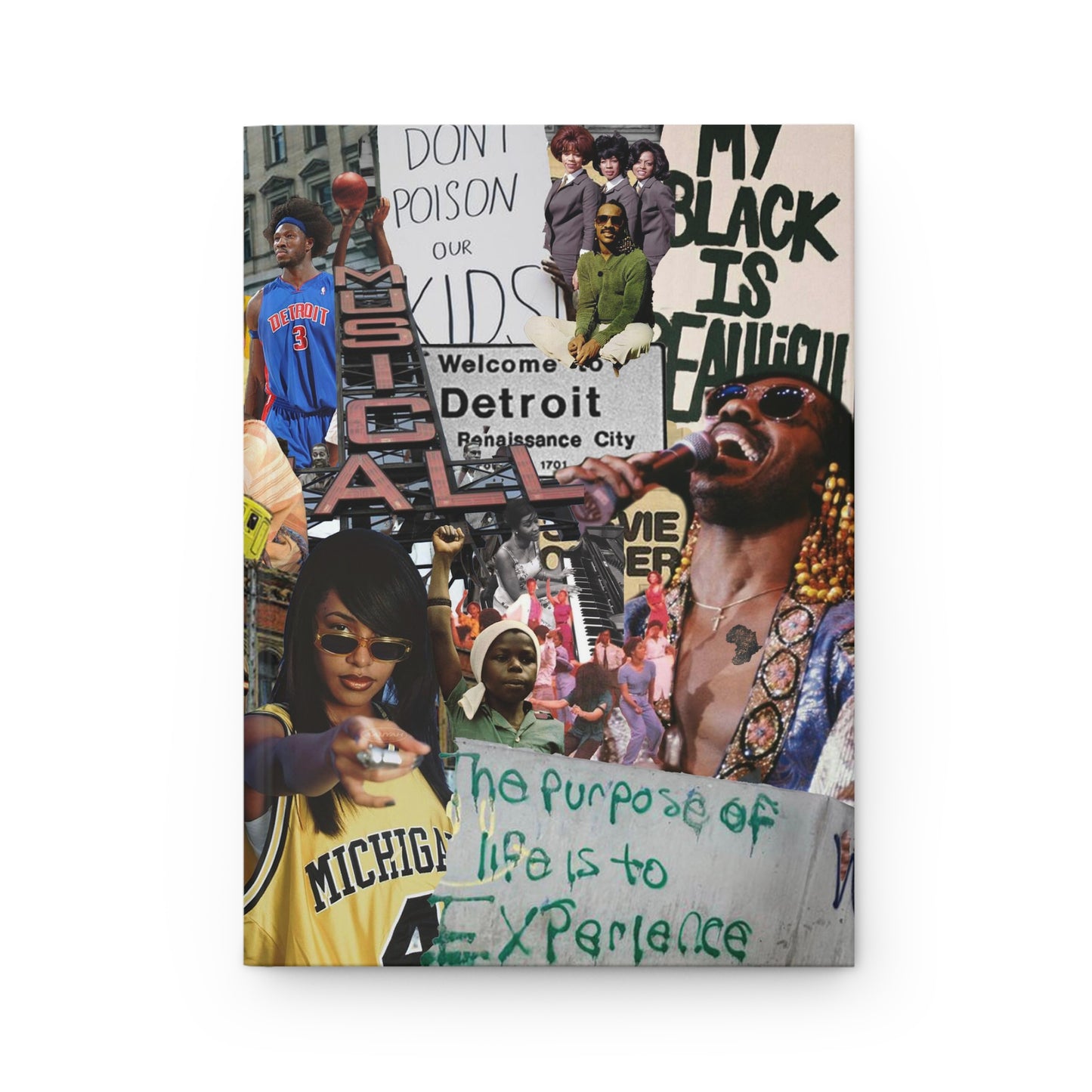 Michigan Vintage Hardcover Journal